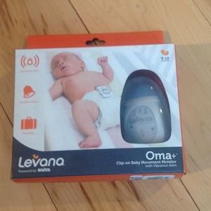 Levana snuza NEW Oma clip on Baby Movement monitor